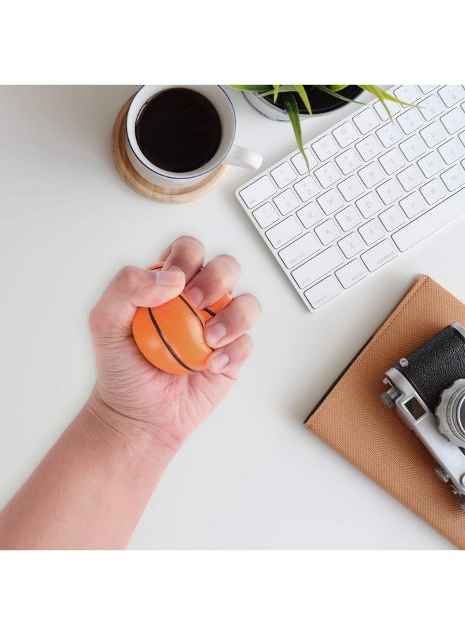 Super Z Outlet Mini Foam Sports Balls 24 Pack for Kids Adults Mini Baseball Football Basketball Soccer Stress Toy Game Party Decoration - Image 5