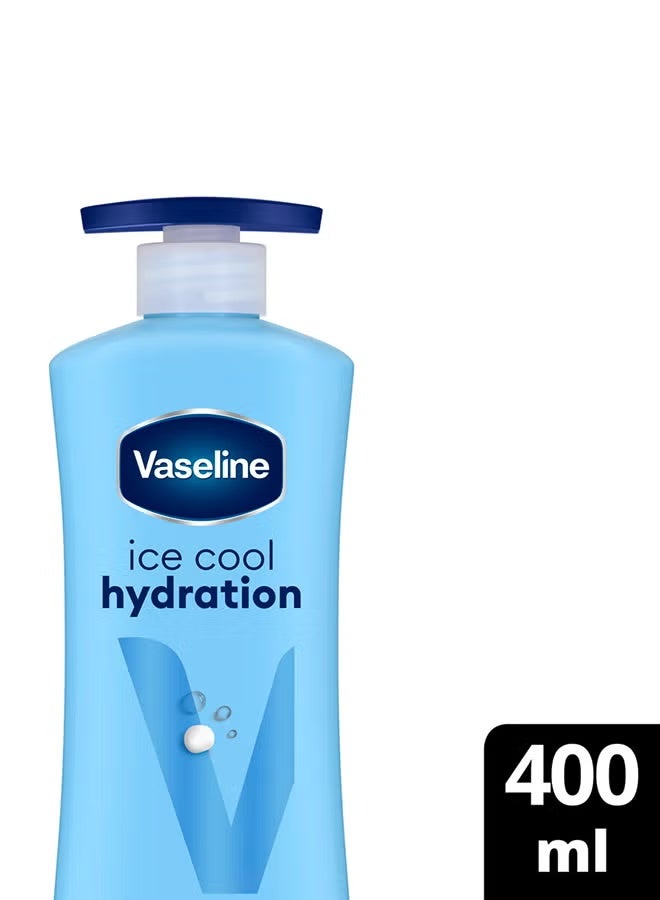 فازلين لوشن ترطيب برودة الثلج لترطيب فوري وإحساس منعش غير دهني 400 مل - Image 3