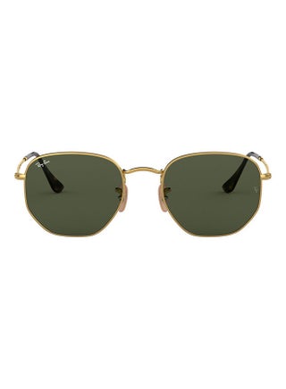 Men UV Protection Hexagon Sunglasses - RB3548N - Lens Size: 54 mm - Gold - view 2