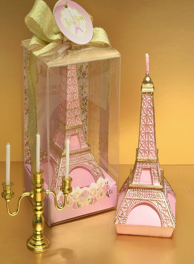 iLikePar Eiffel Tower Birthday Candle Smokeless Cake Topper Candle for Party Supplies and Wedding Favor - Image 3