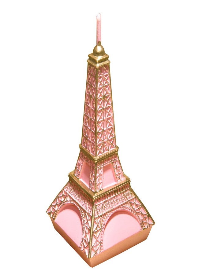 iLikePar Eiffel Tower Birthday Candle Smokeless Cake Topper Candle for Party Supplies and Wedding Favor - Image 1