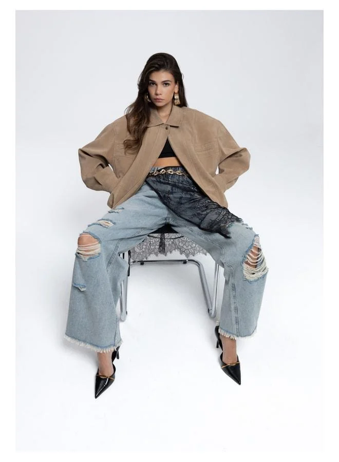 MAI STUDIOS CO. Laswell Ice Blue Jeans.