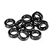 uxcell uxcell 10pcs 19.3 x 33.7 x 11.3mm Ferrite Toroid Ring Iron Powder Toroid Cores Black Gray  - Image 2