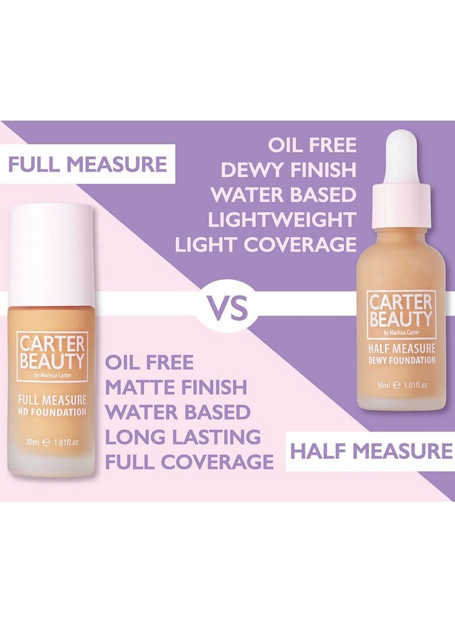 Carter Beauty Carter Beauty By Marissa Carter Half Measure Dewy Foundation - Buildable, Light-To-Medium Sheer Finish - Vegan And Cruelty Free, Paraben And Sulfate Free - Sticky Toffee - 1.01 OZ  - Image 2