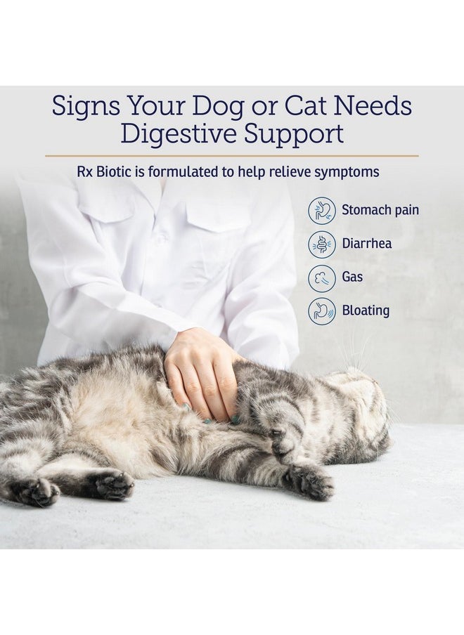 Rx Vitamins Rx Vitamins Rx Biotic Probiotics for Dogs & Cats - Digestive Supplement for Pets - 2.12 oz  - Image 3
