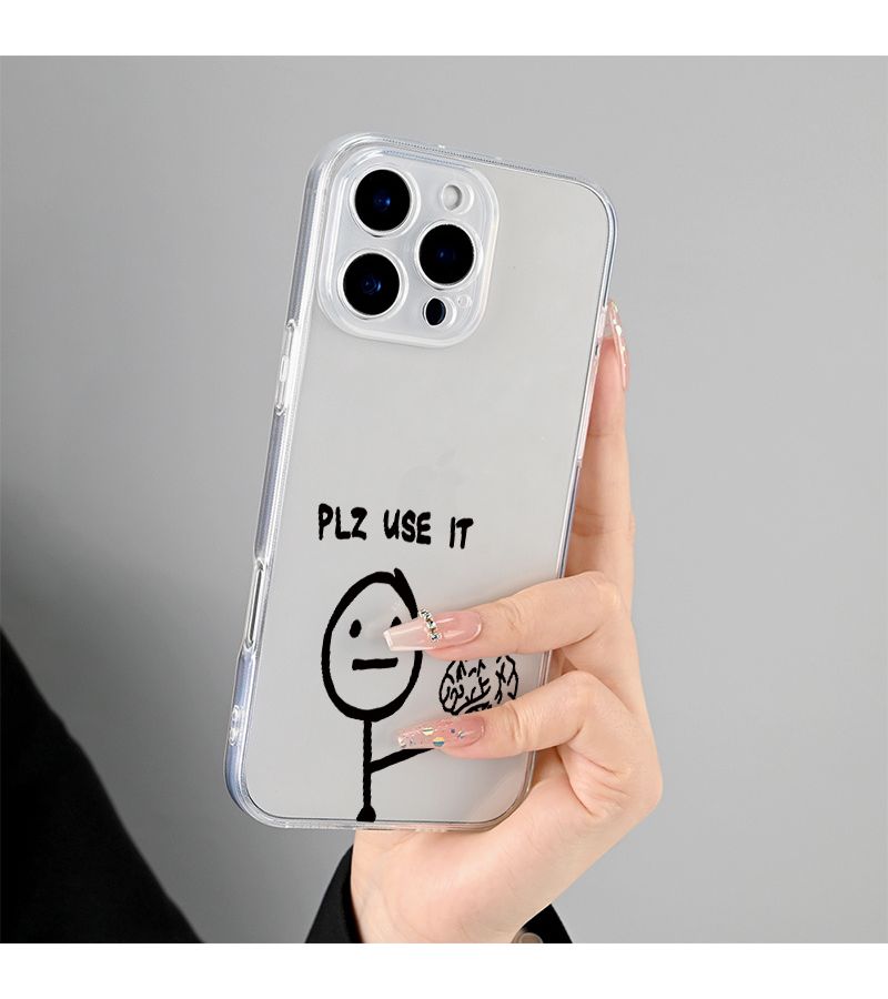 Phone Case For iPhone XS Max Transparent TPU Soft Cover Drop Resistant Shock Absorbing High Quality Unisex Protective - Image 4