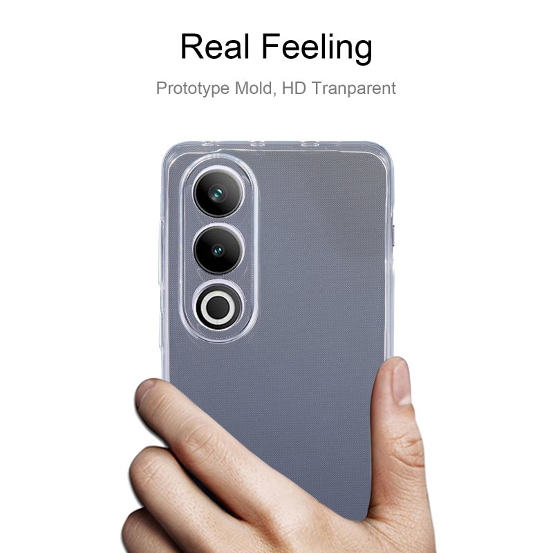 HuHa Case Cover For OnePlus Ace 3V Ultra-thin Transparent TPU Phone Case - Image 3