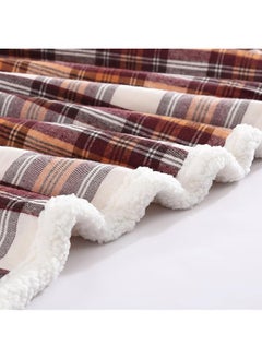 Eddie Bauer Throw Blanket Super Soft Reversible Sherpa Fleece Bedding Ideal And White Elephant Gifts Cozy Plaid Throw Blankets For Couch Edgewood Red Throw  - Image 5