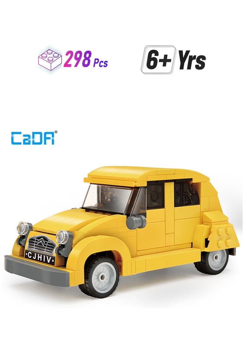 CaDA Car Toy Building Blocks Citroen 2CV (licensed) C55021W - Image 1