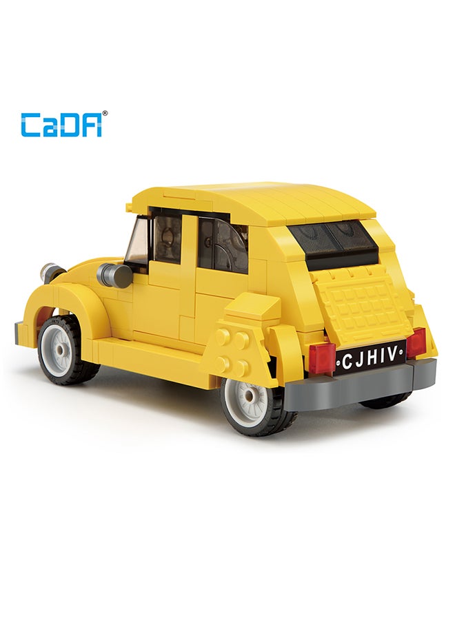 CaDA Car Toy Building Blocks Citroen 2CV (licensed) C55021W - Image 2
