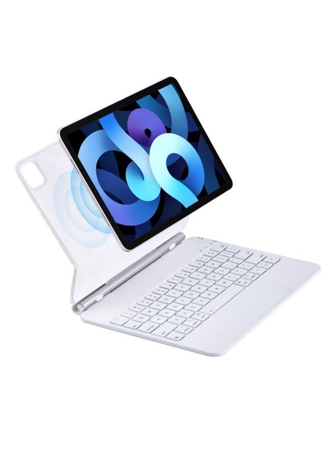 LR Nexus iPad 11/10.9-inch Keyboard Case - Bluetooth Backlit with Trackpad, Fits Air 6 (M2) 11-inch, Air 4/5 10.9-inch & Pro 11 (2018-2022) - Image 2