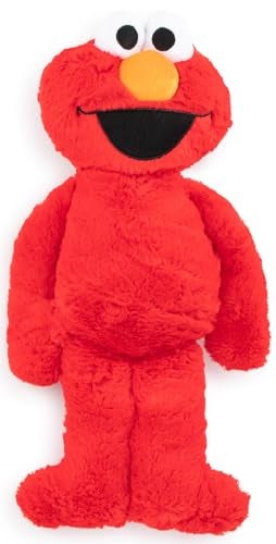 Jay Franco Plusg Pillow Buddy Super Soft Polyester Microfiber Sesame Street Elmo 22 inch Official Sesame Street Product - Image 1