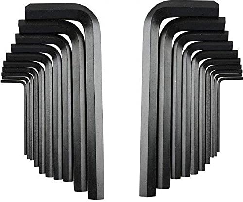 Inditrust Inditrust 20 Pieces Hex Allen Key Wrench L Shape Repair Tool Set Allen Key Set  - Image 1
