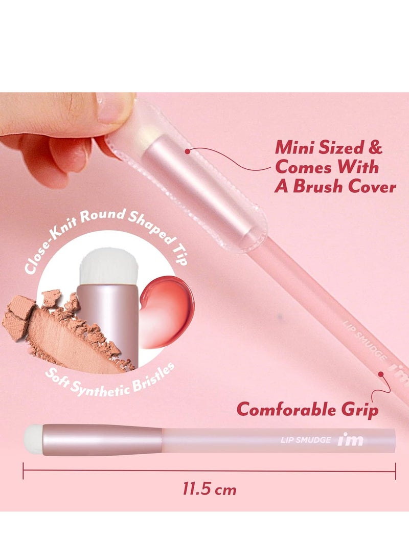 I'M MEME I'm Meme Tool - Lip Smudge Brush | With Cap, Reusable, Multi-purpose Makeup Blending Applicator, Travel Size, Versatile, 1 Count - Image 4