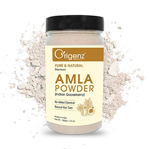 Origenz Natural Hair Care 3 Powders Combo 300 gm - Amla Hibiscus Bhringraj Powder for Pack, Wash, Mask, Shampoo, Anti-Dandruff, Cleanser | In Jar (100gm X 3) - Image 2