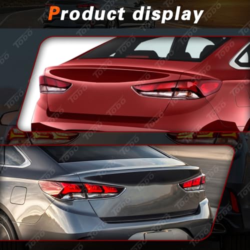 TODO tail Lights Compatible With Hyundai Sonata 2018 2019 Rear Lamp Driver Left Side - Image 5