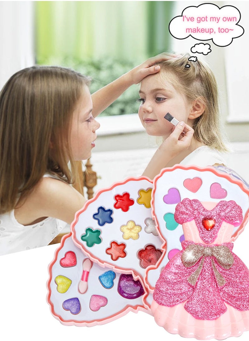 MaBaby Kids Makeup Kit Girls Princess Real Washable Cosmetic Baby Girl Fashion Play Toys Birthday Gifts Pretend Play Toys for Girls  - Image 5