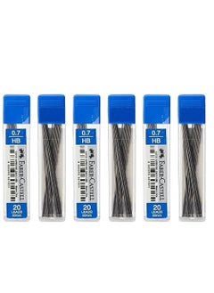FABER-CASTELL 6-Pack Lead Pencil Set 0.7mm  - Image 1
