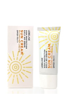 Korean product LEBELAGE SUN CREAM - HIGH PROTECTION DAILY NO SEBUM SUN CREAM (SPF50+ PA+++) 30 ml