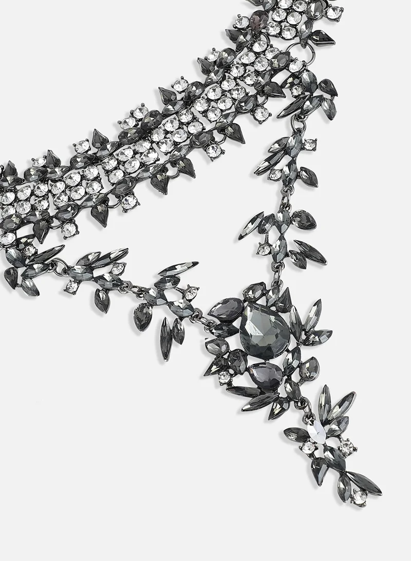 سوهي قلادة فضية ماكسي قطرة