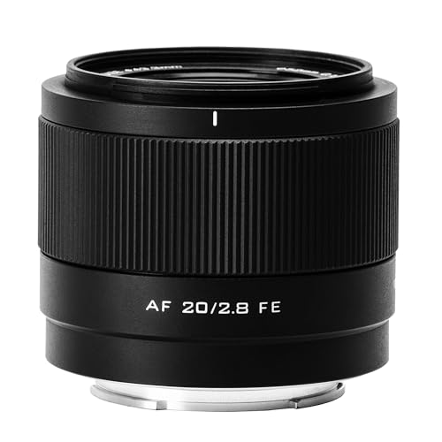 VILTROX 20mm f2.8 FE, 20mm f/2.8 e-Mount Full Frame AF Lens for Sony e Mount, Prime Wide Angle Lens for Sony e Mount a7cr a7cii a7c a6700 zv-e100 a6600 a6400 a7iv a7iii - Image 2
