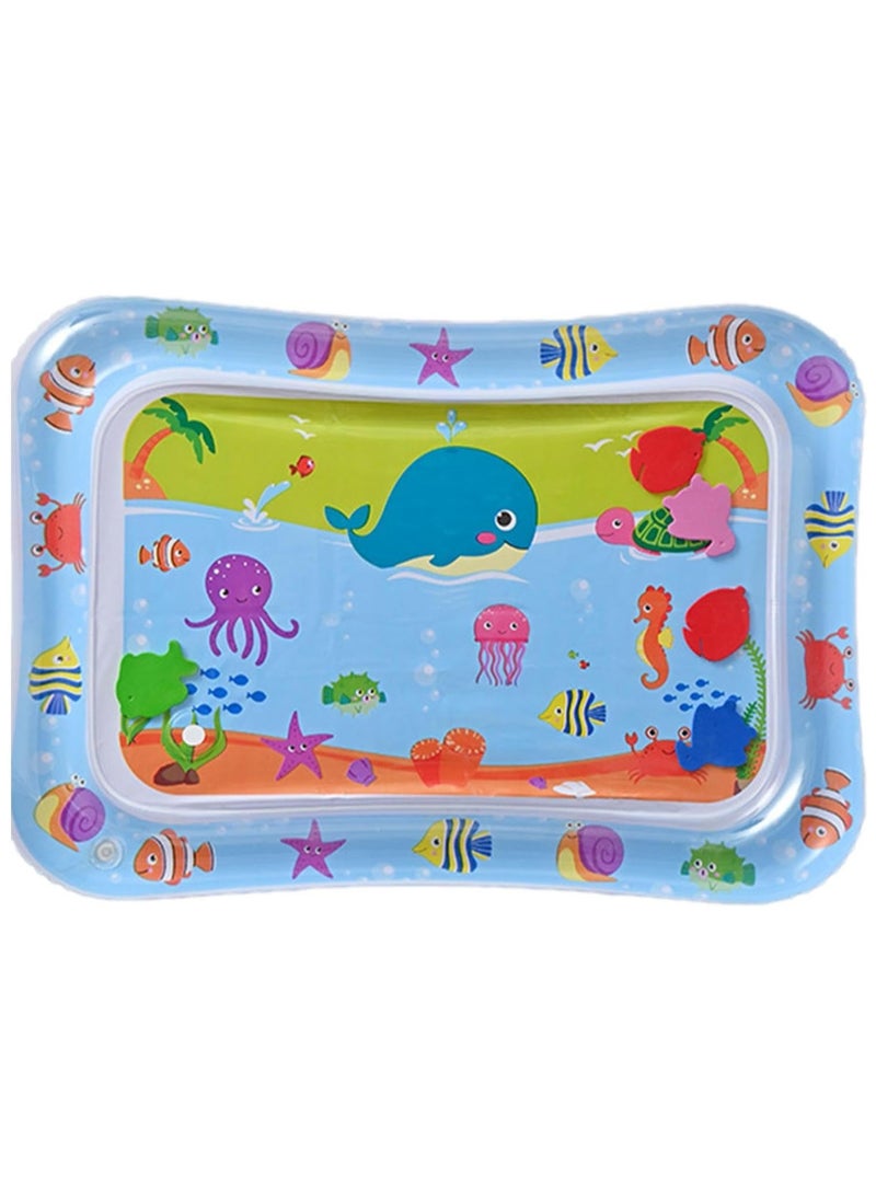 Generic Large Water Mat, Extra Large Multi-Stage Activity Center, Baby Toys & Sensory Toys, Inflatable Play Mat, Visual Stimulation Gift for Boys & Girls, Baby Toys, Baby Toys from 3 Months  - Image 2