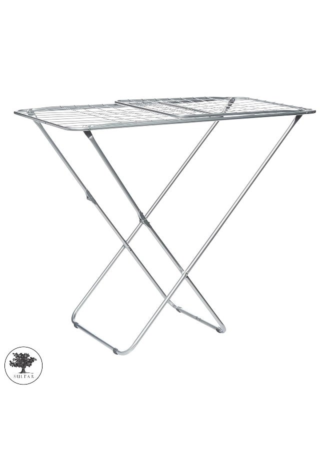 sulfar - Sulfar Steel Clothes Dryer, Silver - Image 1
