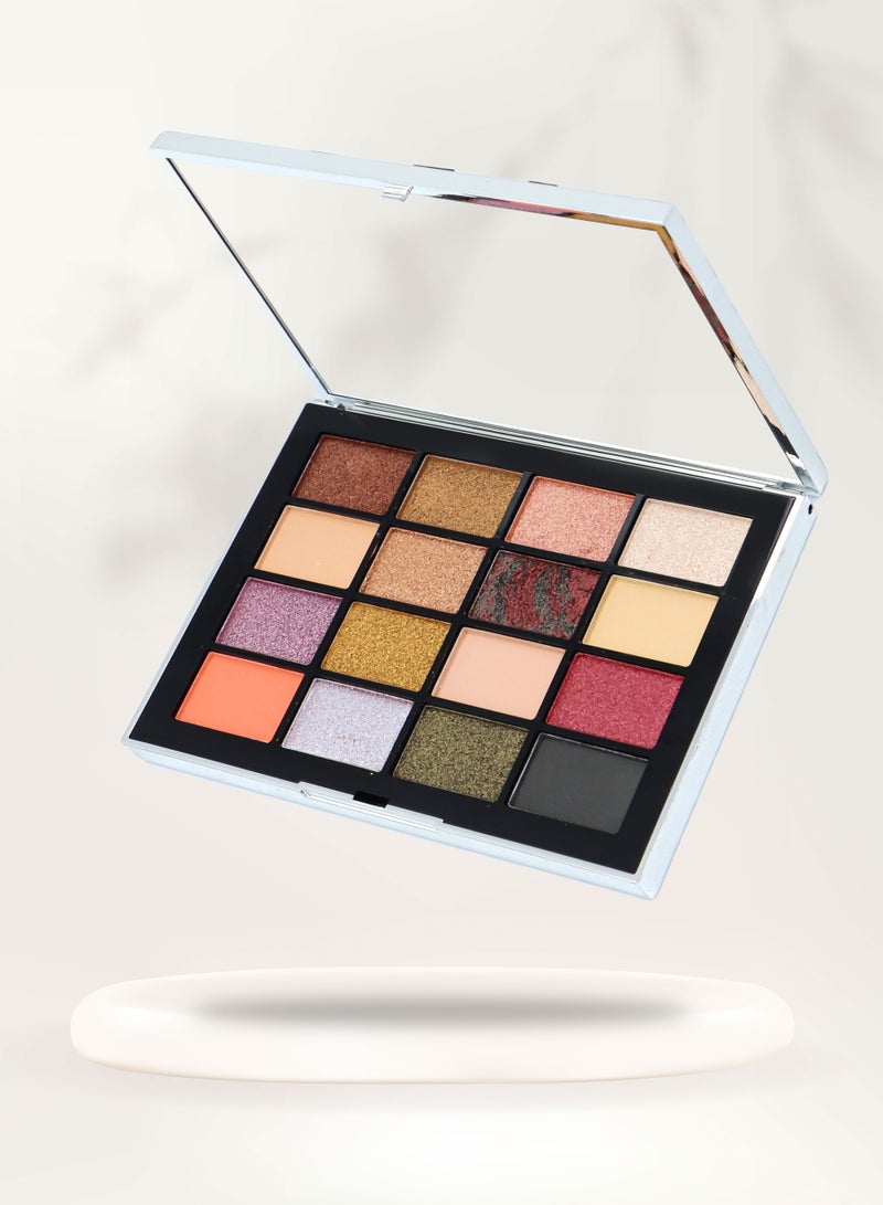 MODA 16 Color Eye Shadow - Image 1