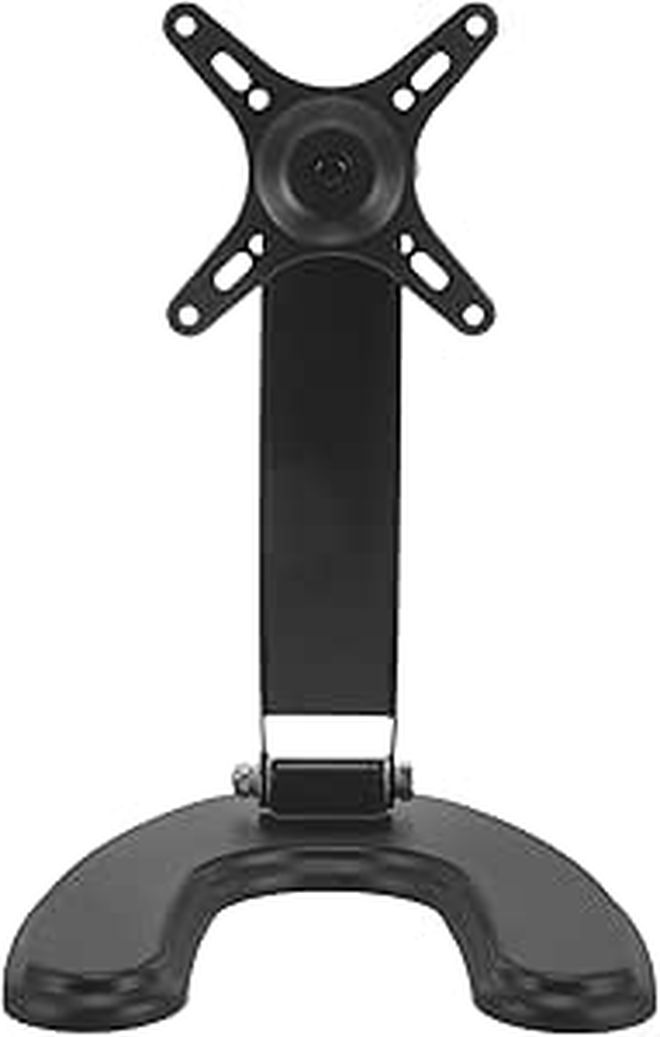 Universal TV Stand Pedestal Base For 14 To 27 Inch LED LCD Screens No Drill Mounting - Image 1