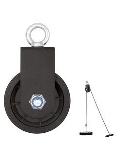 Cable Pulley Rotation Traction Wheel, 3.54 in/90 mm Silence Smooth Detachable 360 Rotation for Pulley System DIY Attachment Lifting Blocks Gym Equipment, Hoists, Clothesline,DIY Home Projects