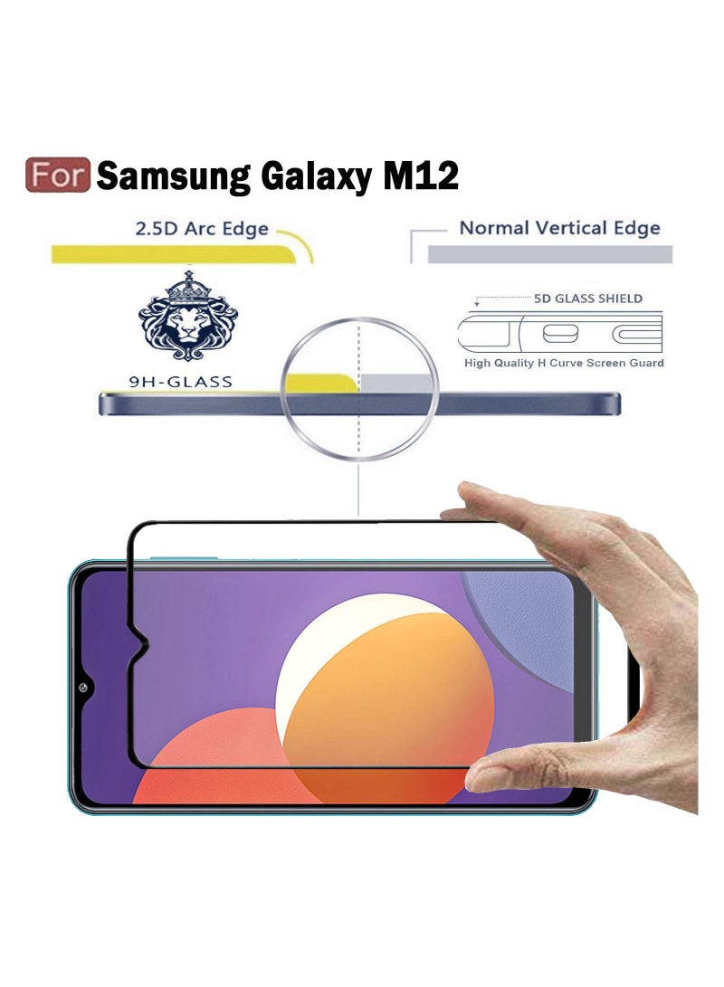 ELTRAZONE Screen Protector Glass Full Glue Edge-to-Edge Protector for Samsung Galaxy A13 / A23 / M23 / M33 / F23, - Image 5