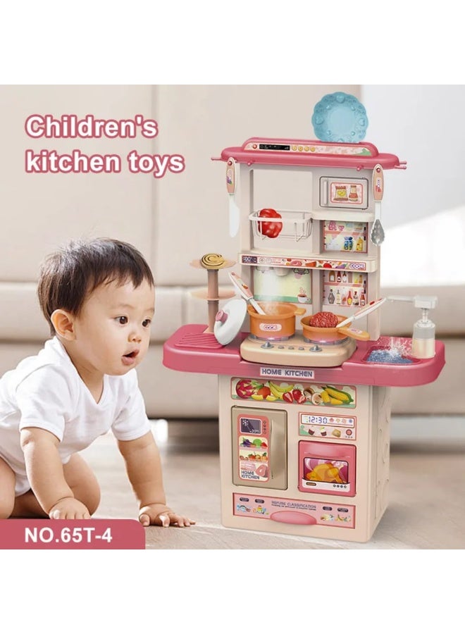 Kids' Kitchen Playset - 65 Pieces - Image 3