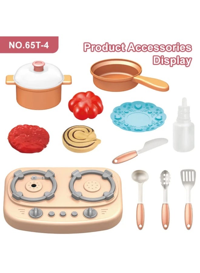 Kids' Kitchen Playset - 65 Pieces - Image 4