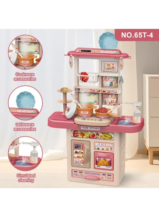 Kids' Kitchen Playset - 65 Pieces - Image 5