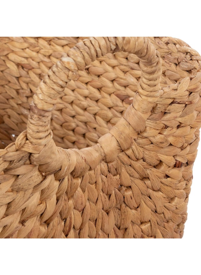 COMPACTOR Caracas Water Hyacinth Storage Basket Natural Brown X-Large RAN6822 - Image 5