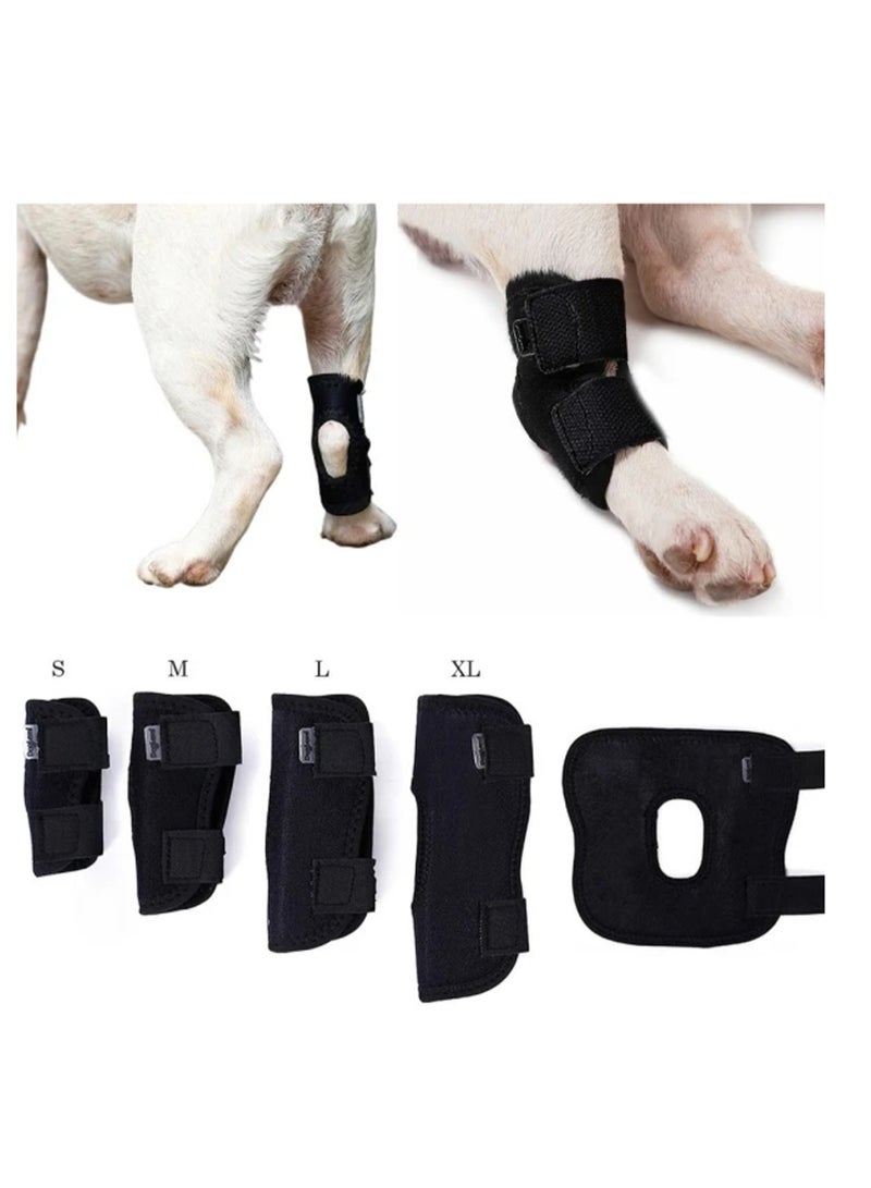 Dog Knee Brace Therapeutic ACL Hock Support Protector Compression Wrap S/M/L/XL - Image 1