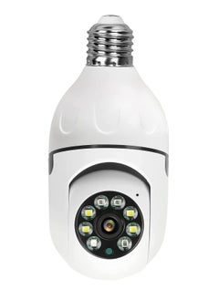 E27 Bulb 1080P 2.4GHz WiFi 360 Degree Panoramic Night Vision 2-Way Audio, Smart Motion Detection and Alarm Surveillance Cameras