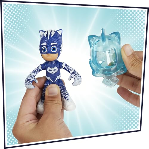 PJMASKS PJ Masks Kids Advent Calendar, 24 Daily Surprise Toys Including PJ Masks Action Figures, Accessories, and Stickers, Countdown Calendar, Ages 3 and Up - Image 3