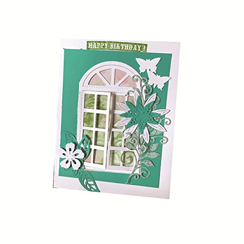 AHTOLS Window Cutting Dies, House Window Die Cuts Metal Embossing Stencils Template Mould for Card Scrapbooking and DIY Craft Album Paper Card Decor - Image 4