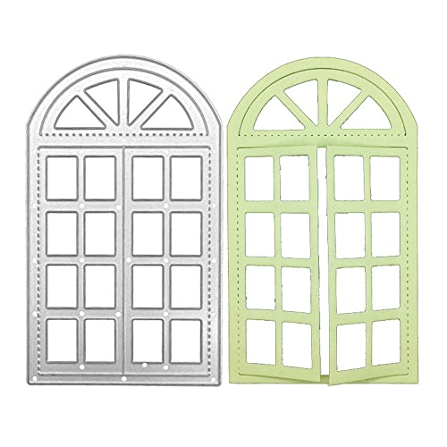 AHTOLS Window Cutting Dies, House Window Die Cuts Metal Embossing Stencils Template Mould for Card Scrapbooking and DIY Craft Album Paper Card Decor - Image 5