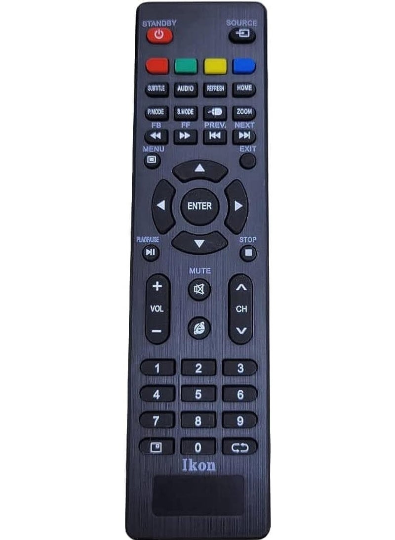 New Replacement Remote Control, Remote Control Fit, Universal Remote Control Compatible with IKON Smart LCD LED TV - Image 3
