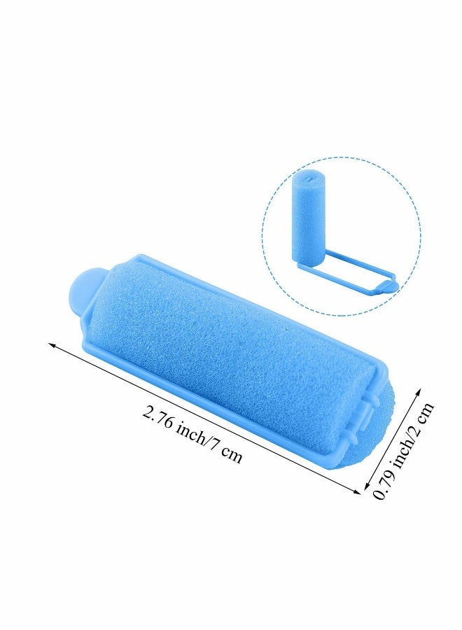 36 Pieces Foam Sponge Hair Rollers 20 mm Mini Foam Hair Styling Curlers Flexible Sponge Curlers with Storage Bag Soft Sleeping Hair Curlers for Adults and Kids - Image 2