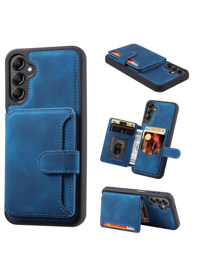 S-TOP Case For Samsung Galaxy A36 5G Skin Feel Dream RFID Anti-theft PU Card Bag Phone Case - Image 1