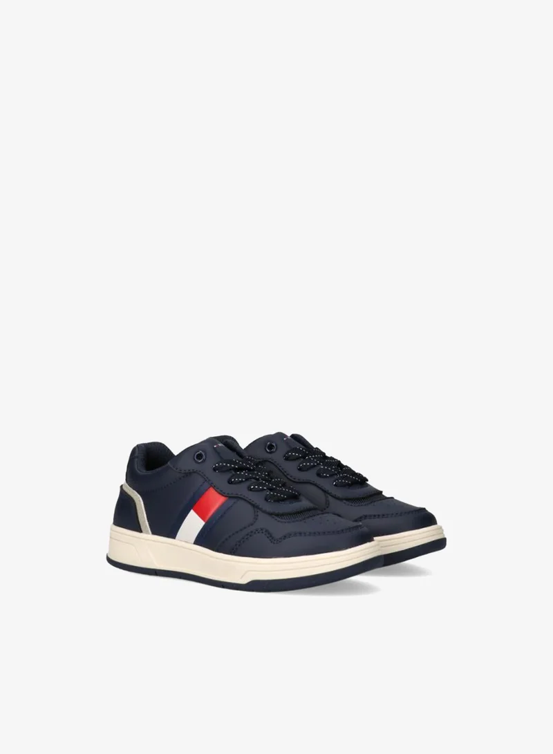 Tommy Hilfiger Youth Low Top Lace Up Sneakers