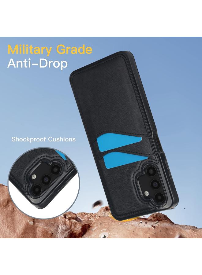 S-TOP Case For Samsung Galaxy A13 5G / A13 4G Litchi Leather Skin Card Slots Phone Case - Image 3