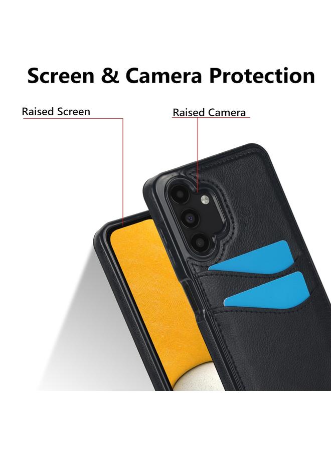 S-TOP Case For Samsung Galaxy A13 5G / A13 4G Litchi Leather Skin Card Slots Phone Case - Image 5