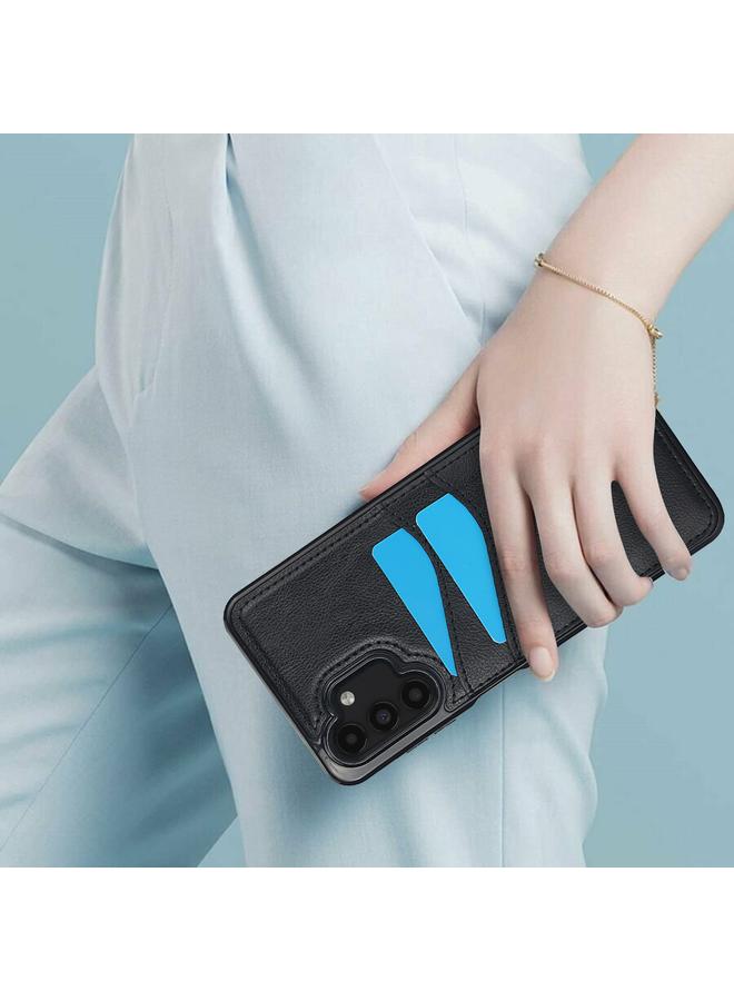 S-TOP Case For Samsung Galaxy A13 5G / A13 4G Litchi Leather Skin Card Slots Phone Case - Image 4