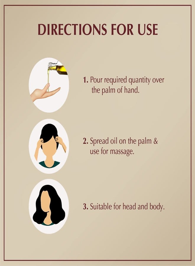 Dabur زيت الخردل دابر كاتشي غاني - زيت للعناية بالبشرة والشعر، زيت مضغوط على البارد لتدليك الجسم، زيت خردل من الدرجة العلاجية، زيت طبيعي من بذور الخردل، زيت خردل غير مكرر (500 مل) - Image 4