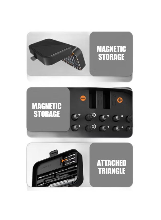ELTRAZONE 150-in-1 Precision Screwdriver Set with Magnetic Bits, Electronics Repair Tool Kit - Image 5