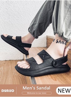 DUNISO Slides Sandal for Unisex with Thick Bottom, Adjustable Beach Sandal Platform Sandals Comfort Lightweight Ultra Cushion EVA Slippers,Outdoor Non-Slip Casual Beach Sandals(42-43)  - Image 1